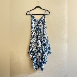 Women’s Japra Bohemian Relax Tie Dye Jumpsuit sz XS